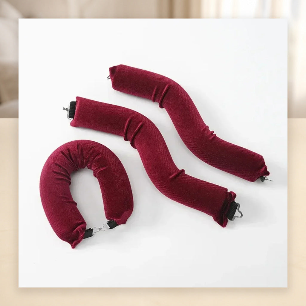 Heatless Flexi Curling Rods – 3- or 6-Piece Set