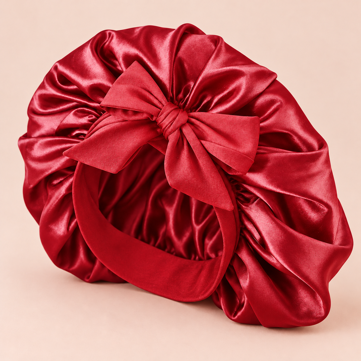 Satin-Finish Adjustable Sleep Bonnet