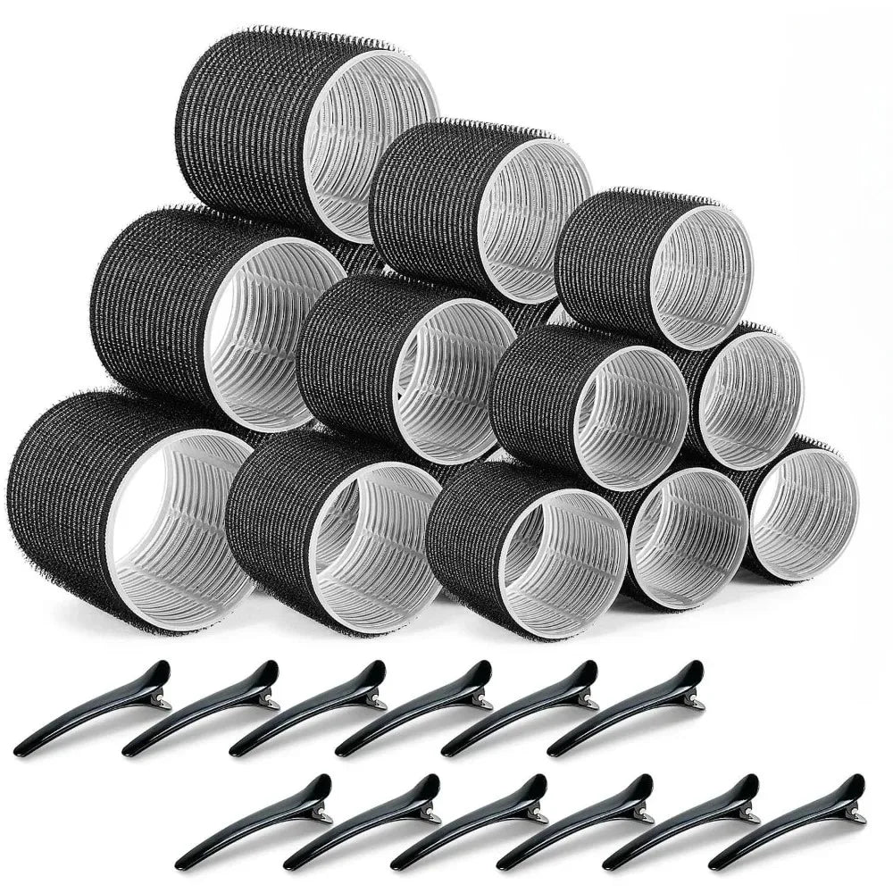 30-Piece Self-Grip Hair Roller Kit
