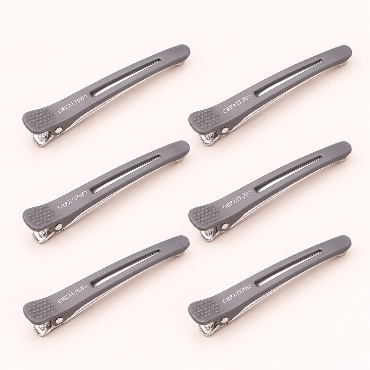 Hair Sectioning Clips 6-Piece Set