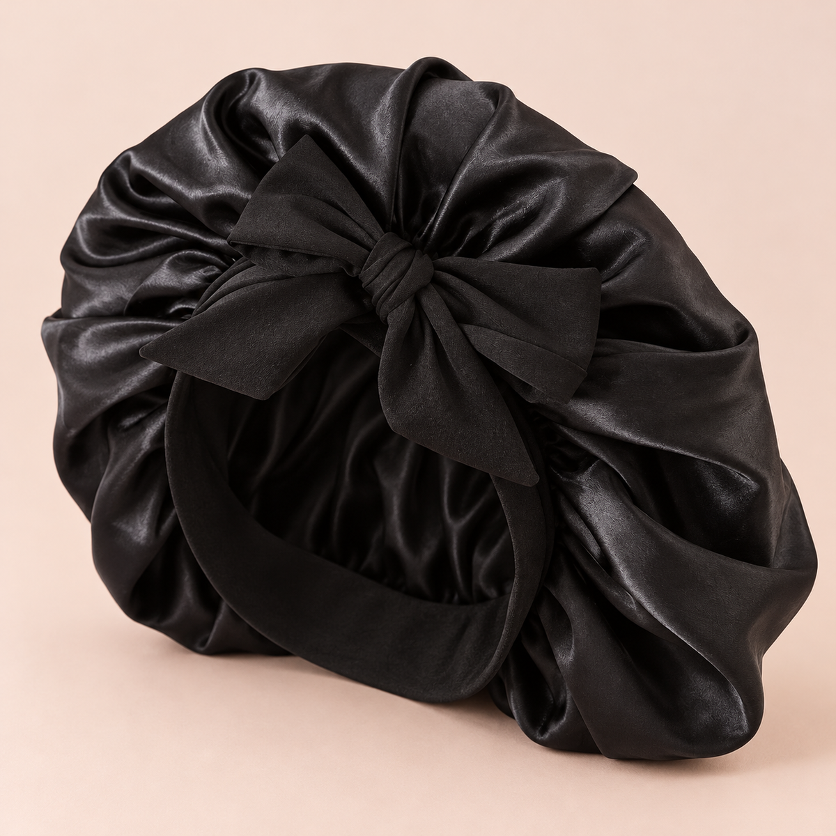 Satin-Finish Adjustable Sleep Bonnet