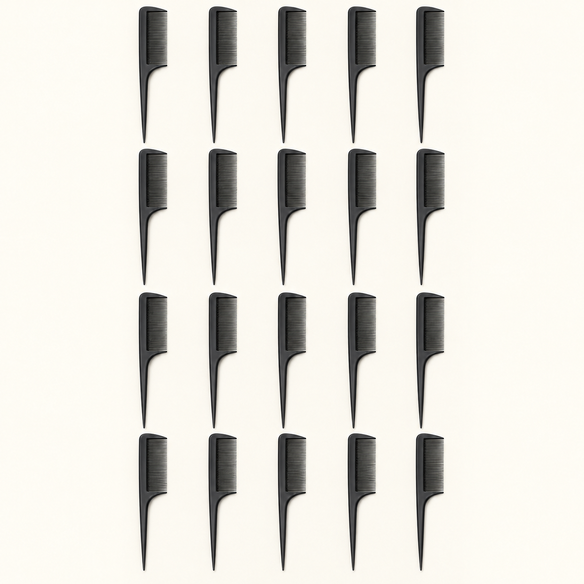 Rat-Tail Combs 20-Piece Set