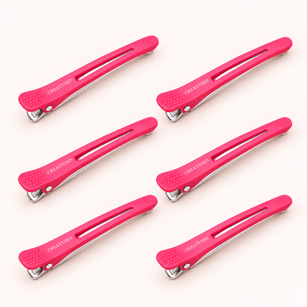 Hair Sectioning Clips 6-Piece Set