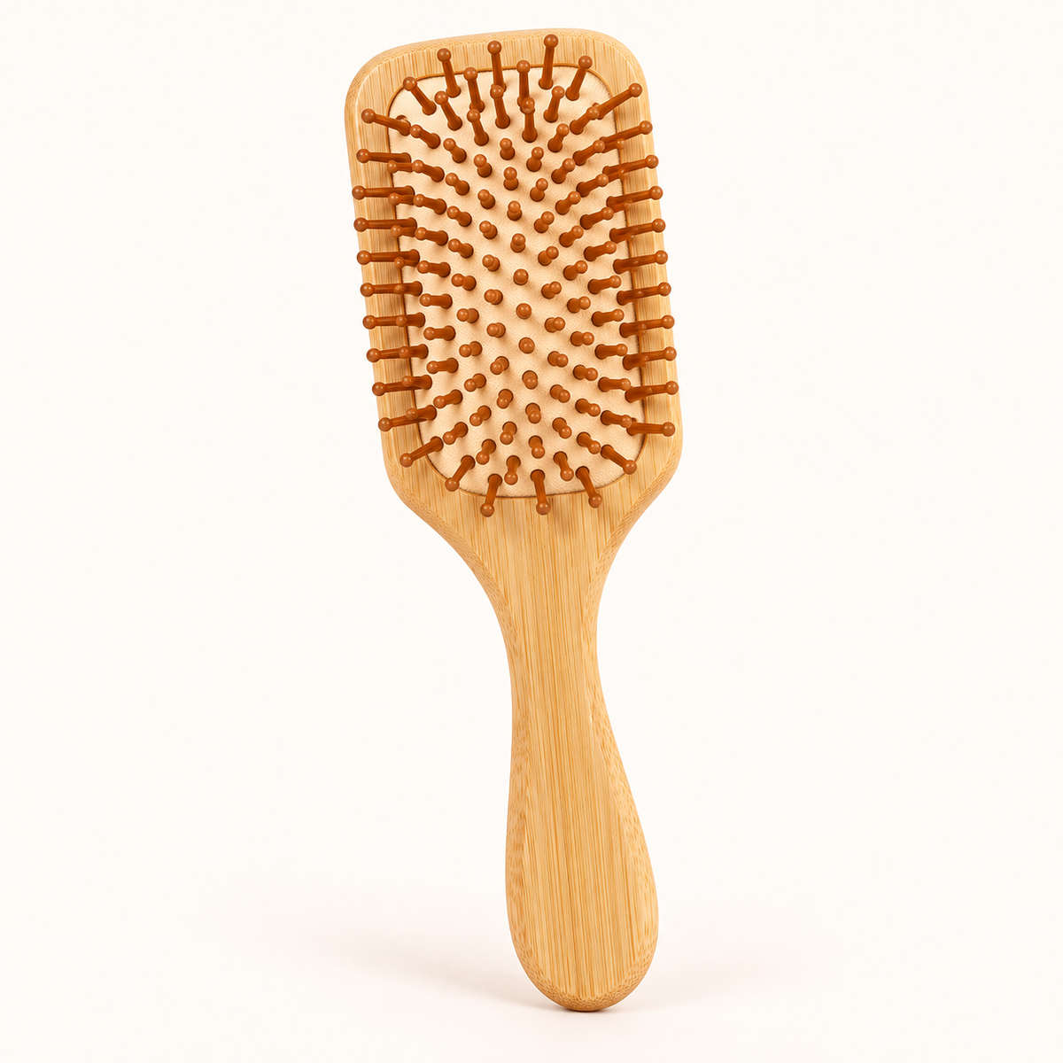 Paddle Hairbrush with Cushioned Base