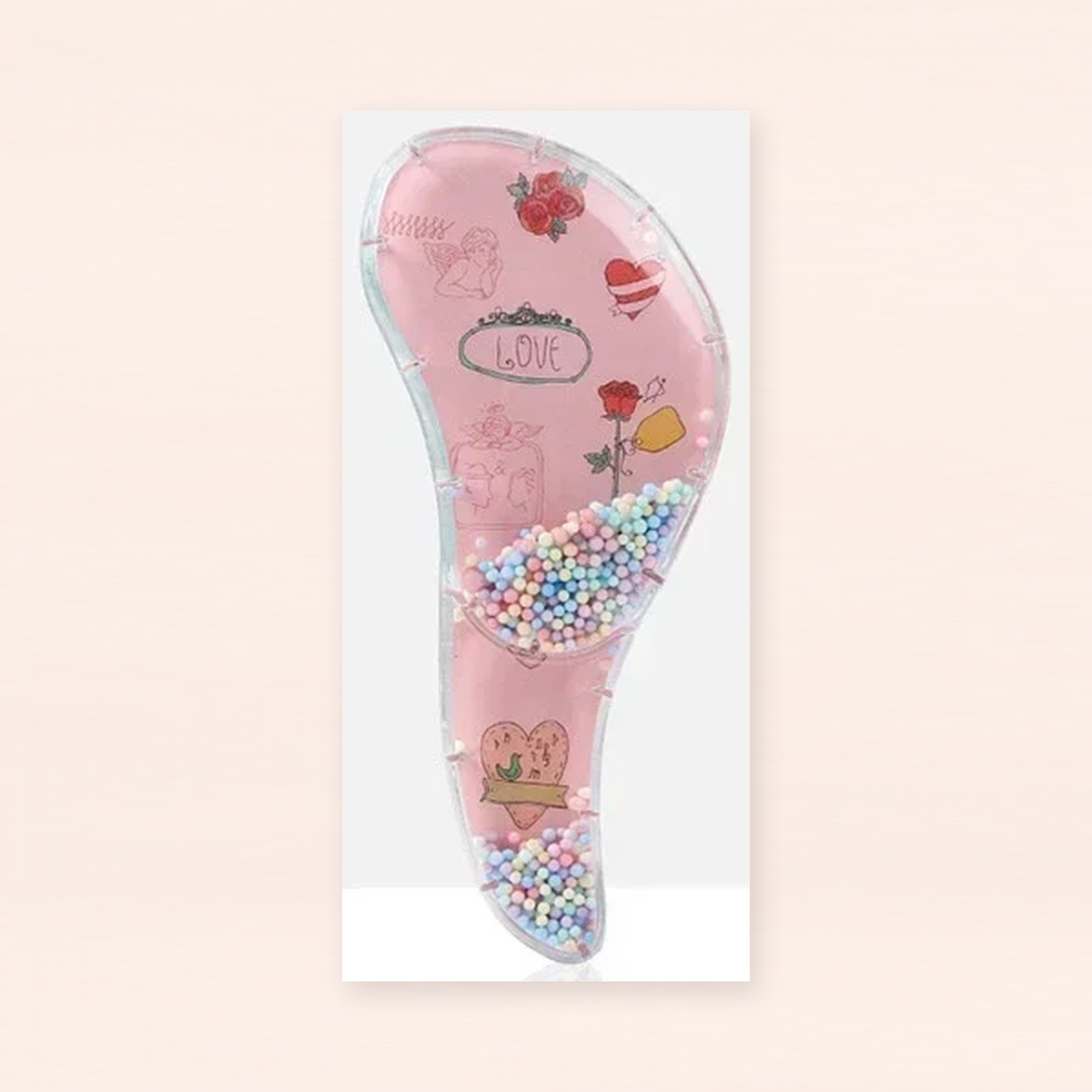 Hairbrush with Playful Prints