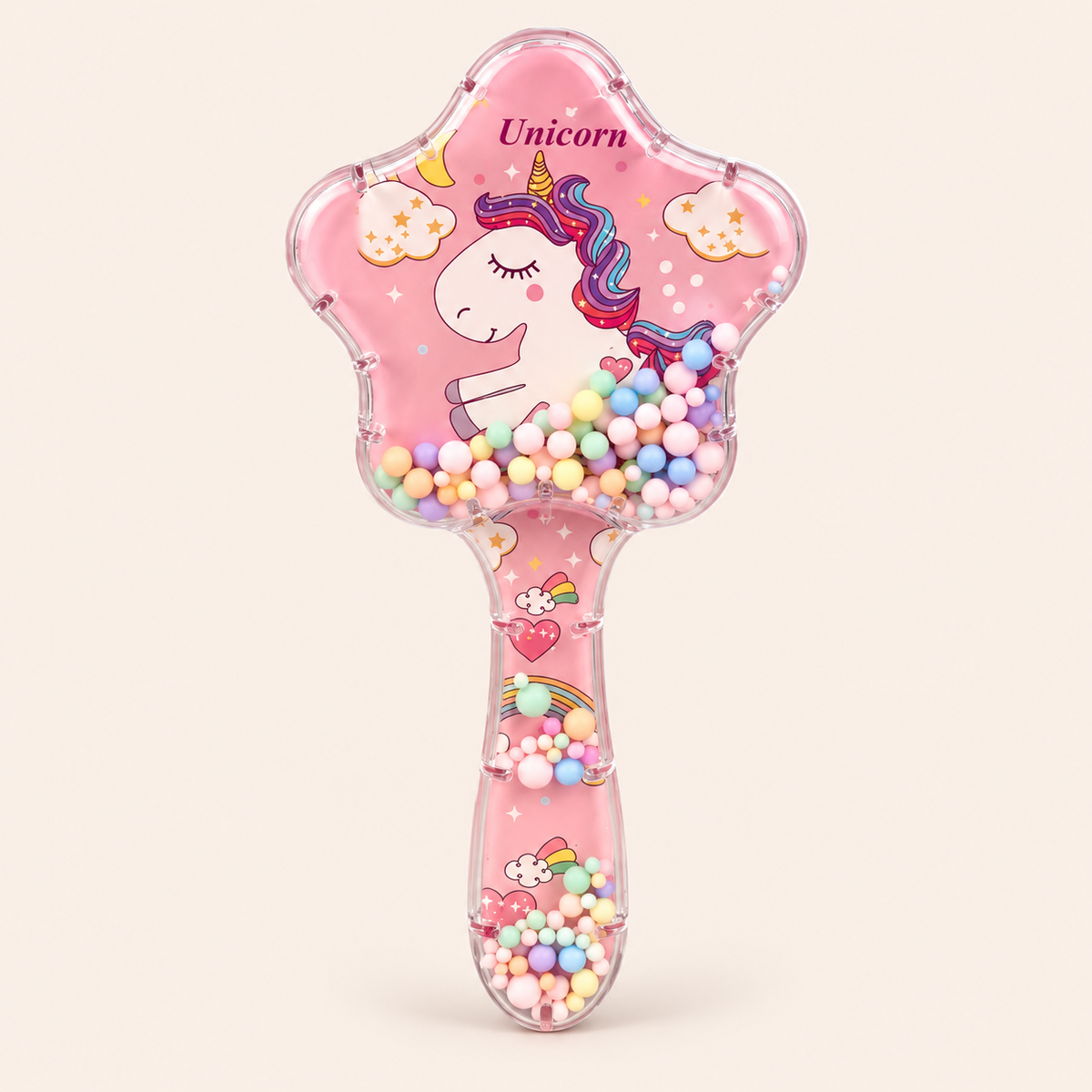 Hairbrush with Playful Prints