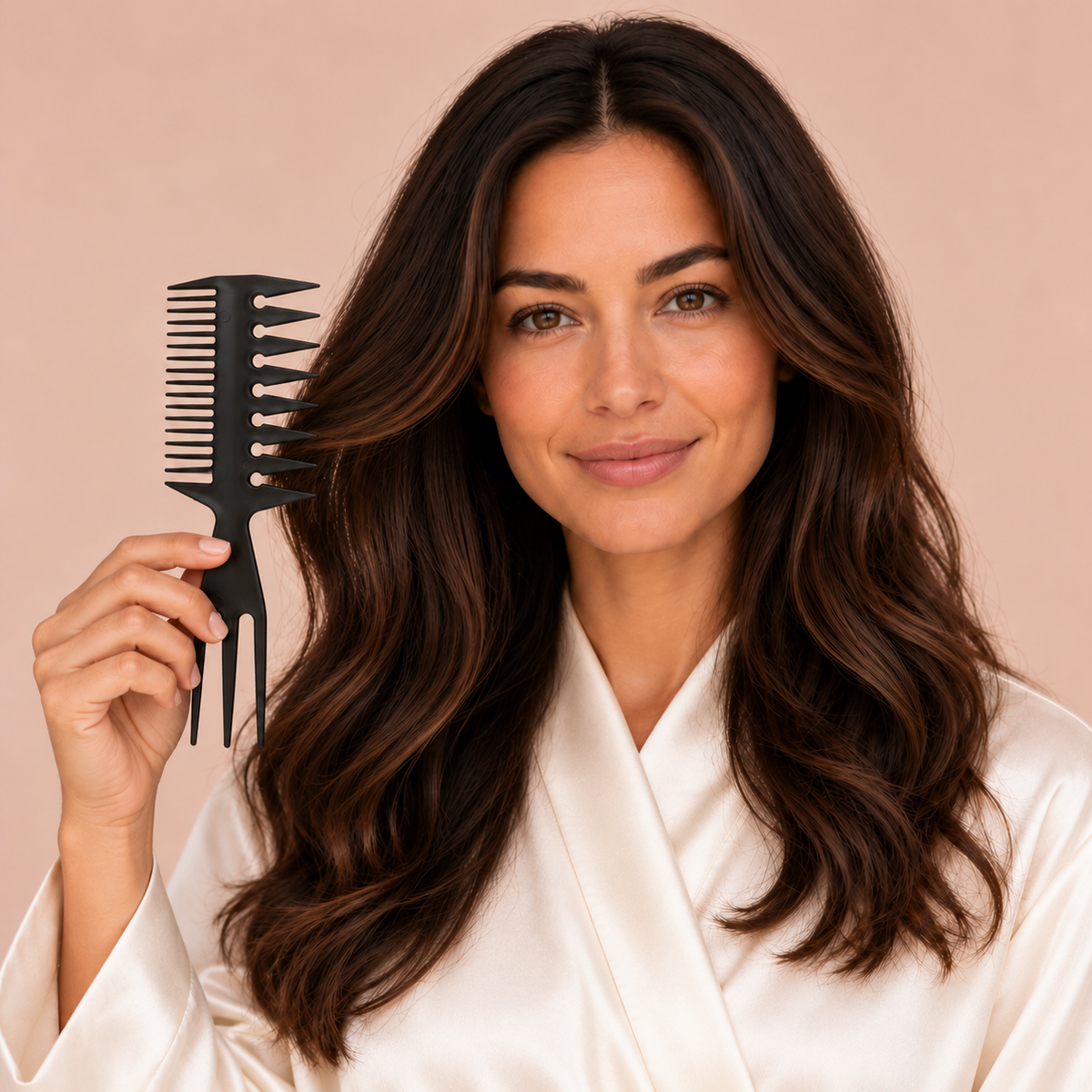 Styling Comb with Dual Teeth