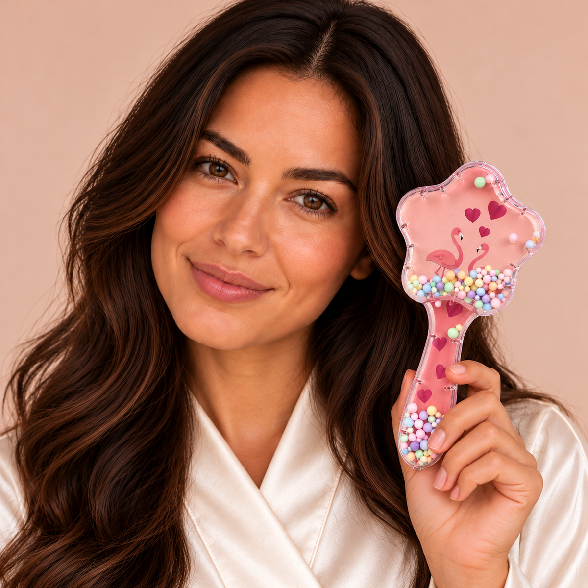 Hairbrush with Playful Prints