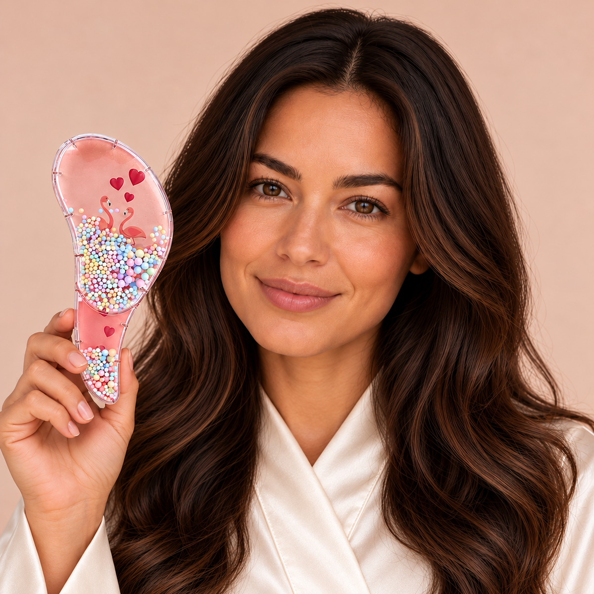 Hairbrush with Playful Prints