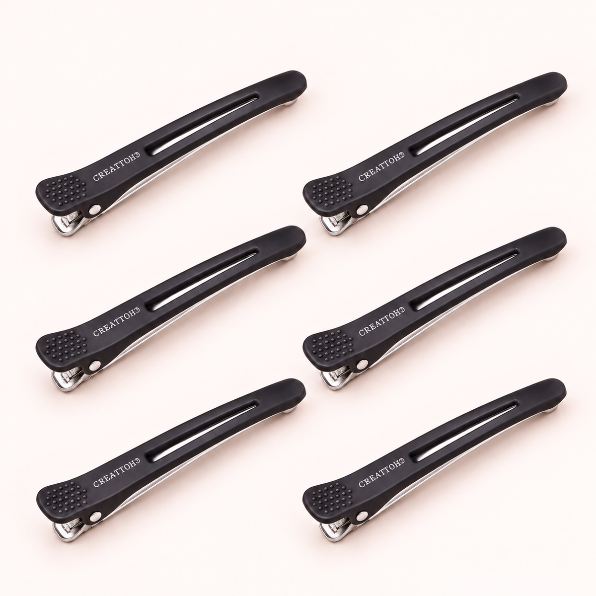 Hair Sectioning Clips 6-Piece Set