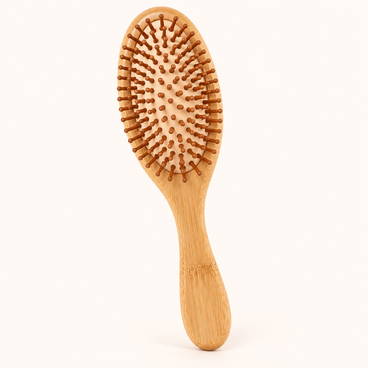 Paddle Hairbrush with Cushioned Base