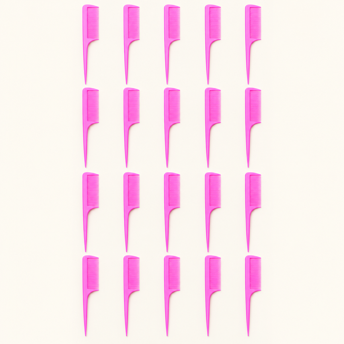 Rat-Tail Combs 20-Piece Set