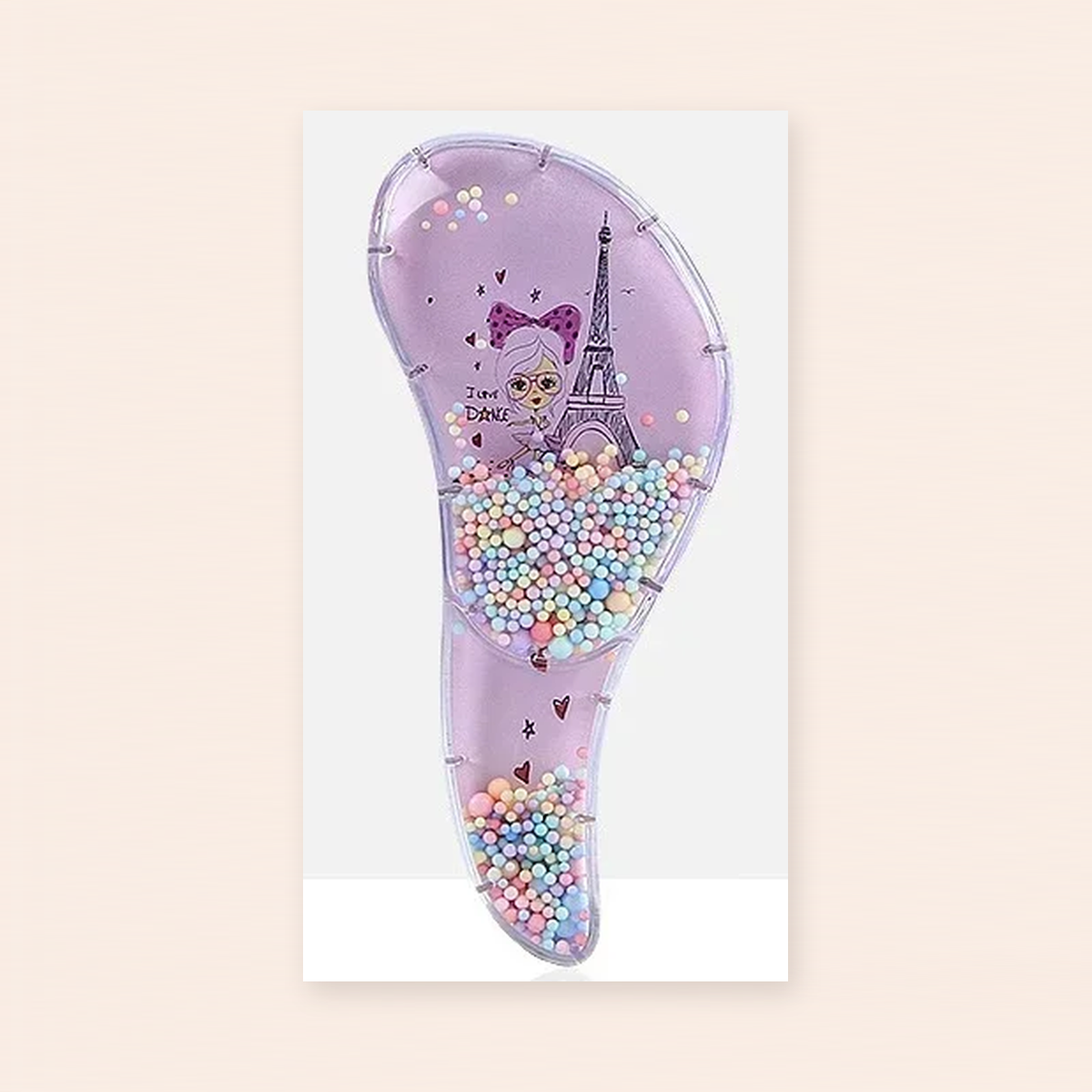 Hairbrush with Playful Prints